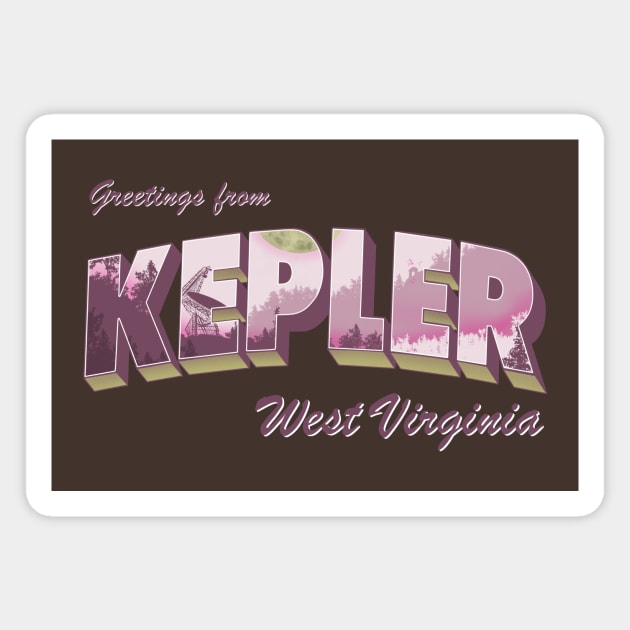 Keep Kepler Weird Magnet by HeroInstitute